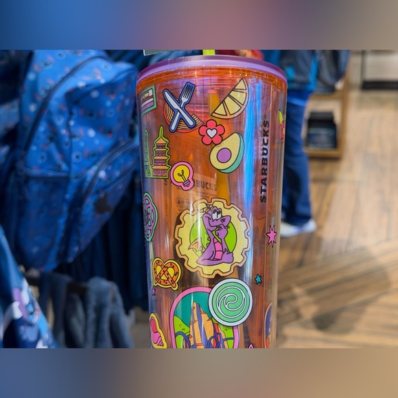 Disney Starbucks tumblers with mystery pins WDW 2026 - Picture 8 of 12